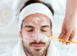 Custom facial being applied to a client at Skinfluencer Spa in Pompano Beach, FL